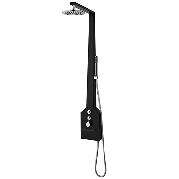 Hudson Reed - Raven Thermostatic Shower Panel - AS365 Profile Large Image
