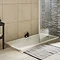 Hudson Reed Rectangular 40mm ABS Capped Acrylic Walk-In Shower Tray with Drying Area  Profile Large Image