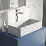 Hudson Reed Rectangular 465 x 235mm Countertop Vessel Basin - NBV180 Large Image
