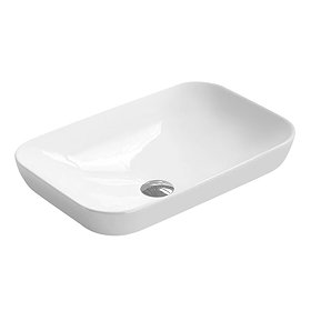 Hudson Reed Rectangular 515 x 340mm Countertop Vessel Basin - NBV181 Large Image