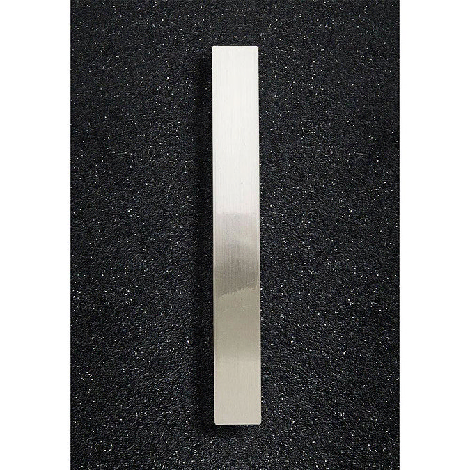 Hudson Reed Rectangular Satin Nickel Furniture Handle (170 x 30mm) - H933  Profile Large Image