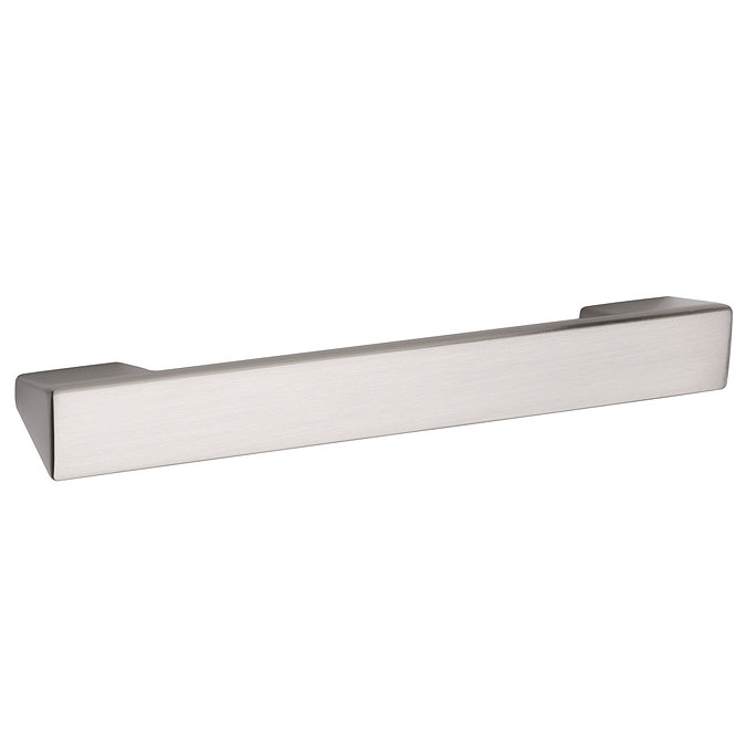 Hudson Reed Rectangular Satin Nickel Furniture Handle (170 x 30mm) - H933 Large Image