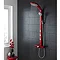 Hudson Reed - Red Domino Thermostatic Bar Valve and Shower Kit - A3704 In Bathroom Large Image