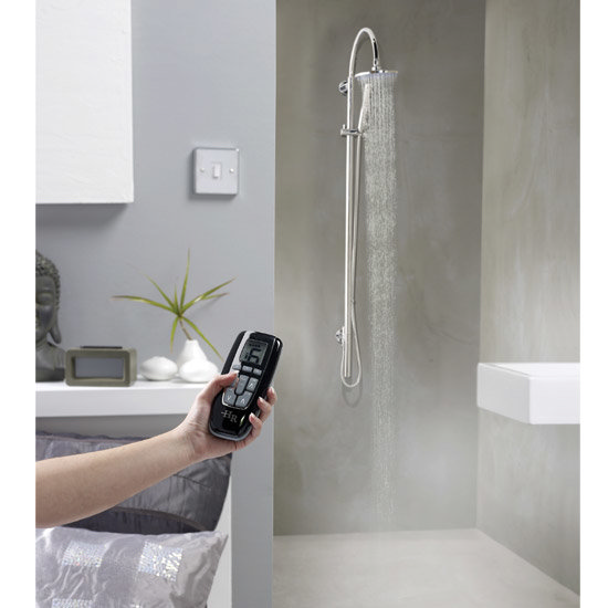 Hudson Reed Remote Digital Shower - Low Pressure - AX323 Feature Large Image