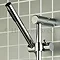Hudson Reed Remote Digital Shower with Minimalist Slider Rail Kit Profile Large Image