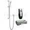 Hudson Reed Remote Digital Shower with Minimalist Slider Rail Kit Large Image