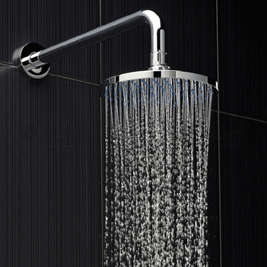 Hudson Reed Remote Digital Shower with Round Sheer Fixed Shower Head Profile Large Image