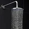 Hudson Reed Remote Digital Shower with Round Sheer Fixed Shower Head Profile Large Image