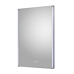 Hudson Reed Reverie H700 x W500mm LED Touch Sensor Mirror with Demister Pad