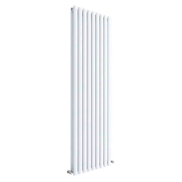 Hudson Reed Revive 1800 x 528mm Vertical Double Panel Radiator - Gloss ...