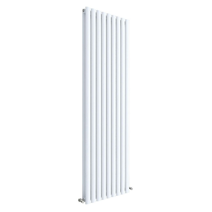 Hudson Reed Revive 1800 x 528mm Vertical Double Panel Radiator - Gloss White - HL327 Large Image