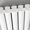 Hudson Reed Revive 600 x 1398mm Horizontal Double Panel Radiator - Gloss White - HL340D Profile Lar