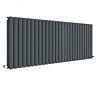Hudson Reed Revive 600 x 1572mm Horizontal Double Panel Radiator - Anthracite - HLA42D Large Image