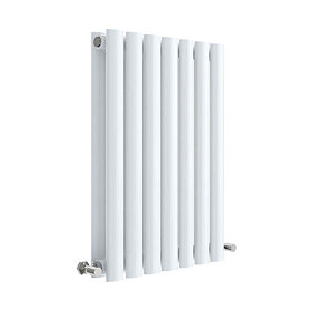 Hudson Reed Revive 600 x 412mm Horizontal Double Panel Radiator - Gloss White - HL337D Large Image