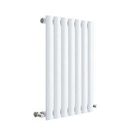 Hudson Reed Revive 600 x 412mm Horizontal Single Panel Radiator - Gloss White - HL337 Large Image