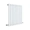 Hudson Reed Revive 600 x 586mm Horizontal Single Panel Radiator - Gloss White - HL338 Large Image