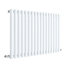 Hudson Reed Revive 600 x 992mm Horizontal Single Panel Radiator - Gloss White - HL339 Large Image