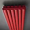 Hudson Reed - Revive Double Panel Designer Radiator 1800 x 354mm - Red - HRE003 Profile Large Image