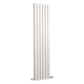 Hudson Reed Revive Vertical Double Panel Designer Radiator 1500 x 354mm - White Large Image