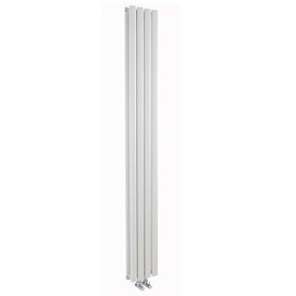 Hudson Reed - Revive White Designer Radiator - W236 x H1800mm - HRE007 Large Image