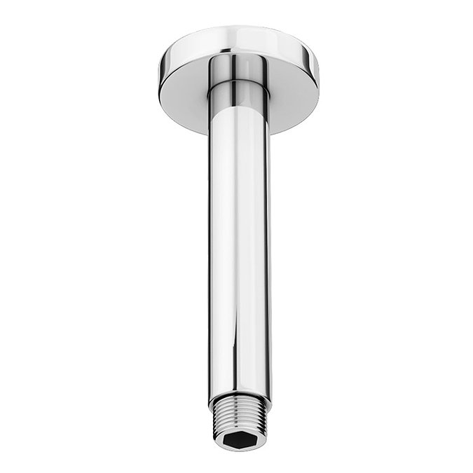 Hudson Reed Round Ceiling Arm - 150mm Length - Chrome - ARM15 Large Image