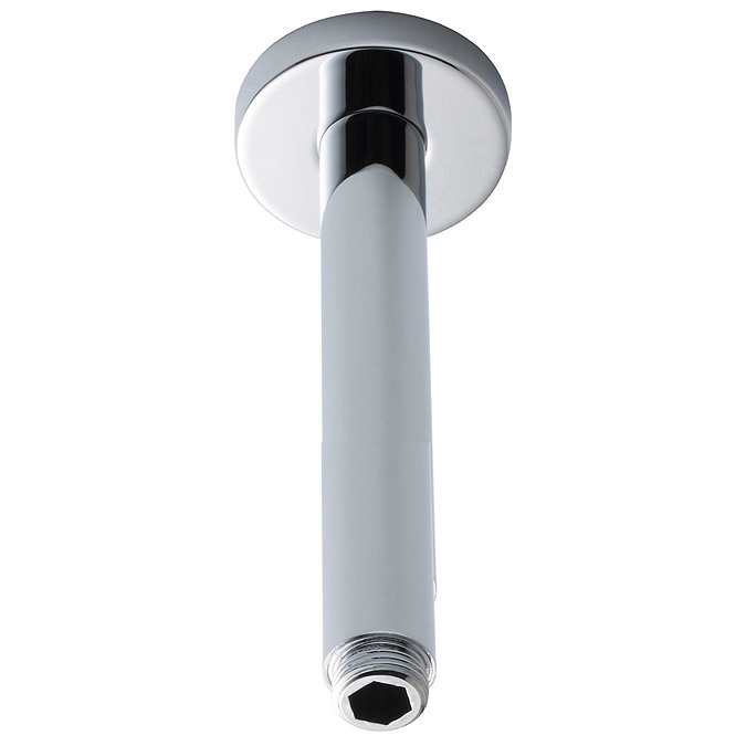 Hudson Reed Round Ceiling Arm - 300mm Length - Chrome - ARM16 Large Image