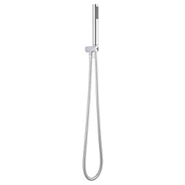 Hudson Reed Round Outlet Elbow w/ Parking Bracket, Flex & Handset - A3263 Large Image