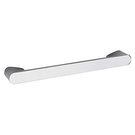 Hudson Reed Rounded Chrome Furniture Handle (215 x 30mm) - H401 Large Image