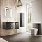 Hudson Reed Sarenna 1000mm Wall Hung Cabinet & Basin - Graphite Standard Large Image