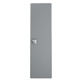 Hudson Reed Sarenna 350mm Wall Hung Tall Unit - Dove Grey Large Image