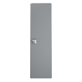 Hudson Reed Sarenna 350mm Wall Hung Tall Unit - Dove Grey Large Image