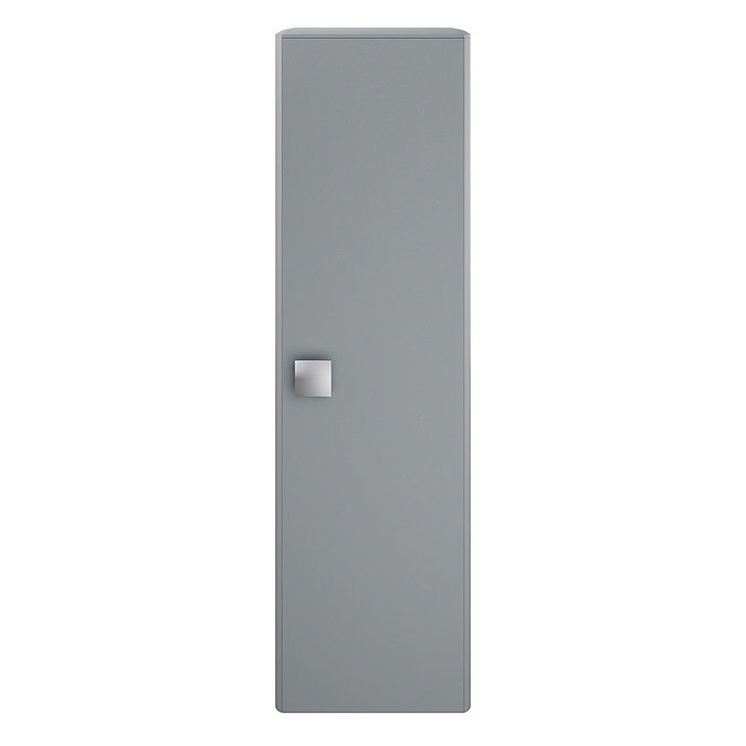 Hudson Reed Sarenna 350mm Wall Hung Tall Unit - Dove Grey Large Image