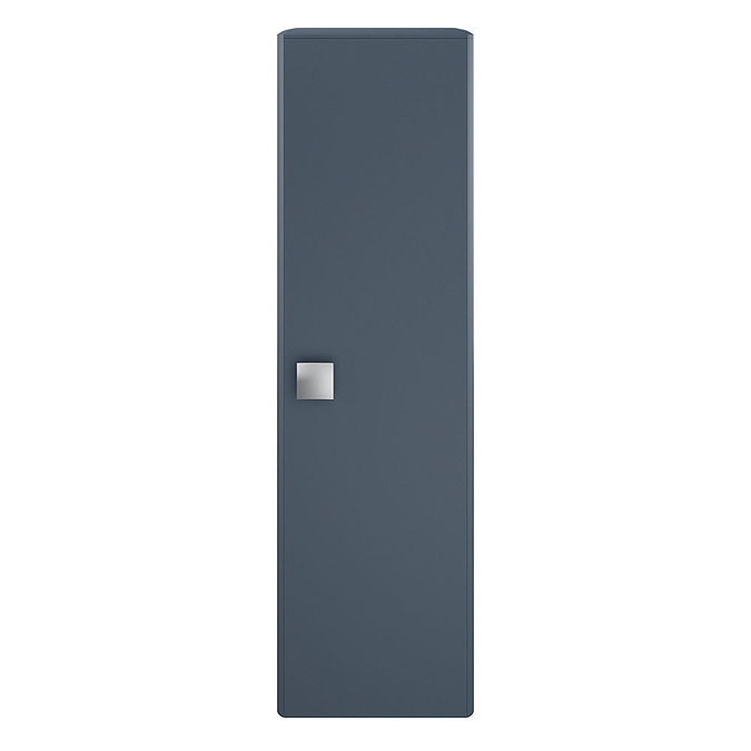 Hudson Reed Sarenna 350mm Wall Hung Tall Unit - Mineral Blue Large Image