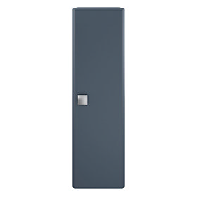 Hudson Reed Sarenna 350mm Wall Hung Tall Unit - Mineral Blue Large Image