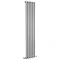 Hudson Reed Savy Single Panel Designer Radiator - High Gloss Silver - HLS53 Large Image