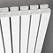 Hudson Reed Sloane 1800 x 528mm Vertical Double Panel Radiator - Anthracite - HLA47D Profile Large Image