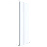 Hudson Reed Sloane 1800 x 528mm Vertical Double Panel Radiator - Satin White - HLW47D Large Image
