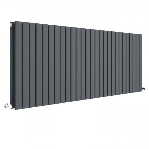 Hudson Reed Sloane 600 x 1572mm Horizontal Double Panel Radiator ...