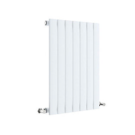 Hudson Reed Sloane 600 x 412mm Horizontal Single Panel Radiator - Satin White - HLW54 Large Image