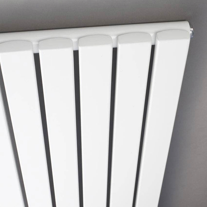 Hudson Reed Sloane 600 x 586mm Horizontal Single Panel Radiator - Anthracite - HLA55 Profile Large Image