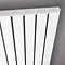 Hudson Reed Sloane 600 x 586mm Horizontal Single Panel Radiator - Anthracite - HLA55 Profile Large Image