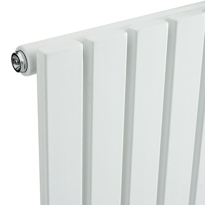 Hudson Reed Sloane 600 x 586mm Horizontal Single Panel Radiator - Anthracite - HLA55 Feature Large Image