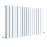 Hudson Reed Sloane 600 x 992mm Horizontal Double Panel Radiator - Satin White - HLW56D Large Image