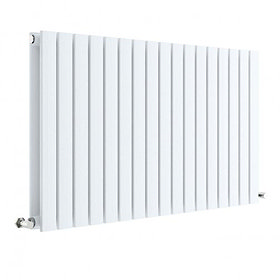 Hudson Reed Sloane 600 x 992mm Horizontal Double Panel Radiator - Satin White - HLW56D Large Image