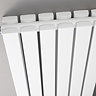 Hudson Reed Sloane Double Panel Designer Radiator 1500 x 354mm - White - HLW43  Standard Large Image
