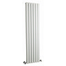 Hudson Reed Sloane 1500 x 354mm Double Panel Designer Radiator - Satin White - HLW43 Large Image