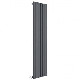 Hudson Reed Sloane Single Panel Designer Radiator 1500 x 354mm - Anthracite - HLA71 Large Image