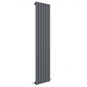 Hudson Reed Sloane Single Panel Designer Radiator 1500 x 354mm - Anthracite - HLA71 Large Image