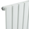Hudson Reed Sloane 1500 x 354mm Single Panel Designer Radiator - Satin White - HLW41  Feature Large Image