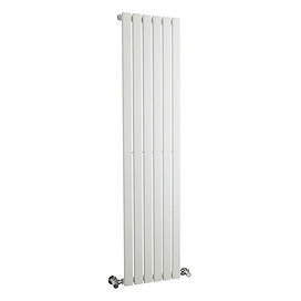 Hudson Reed Sloane 1500 x 354mm Single Panel Designer Radiator - Satin White - HLW41 Large Image